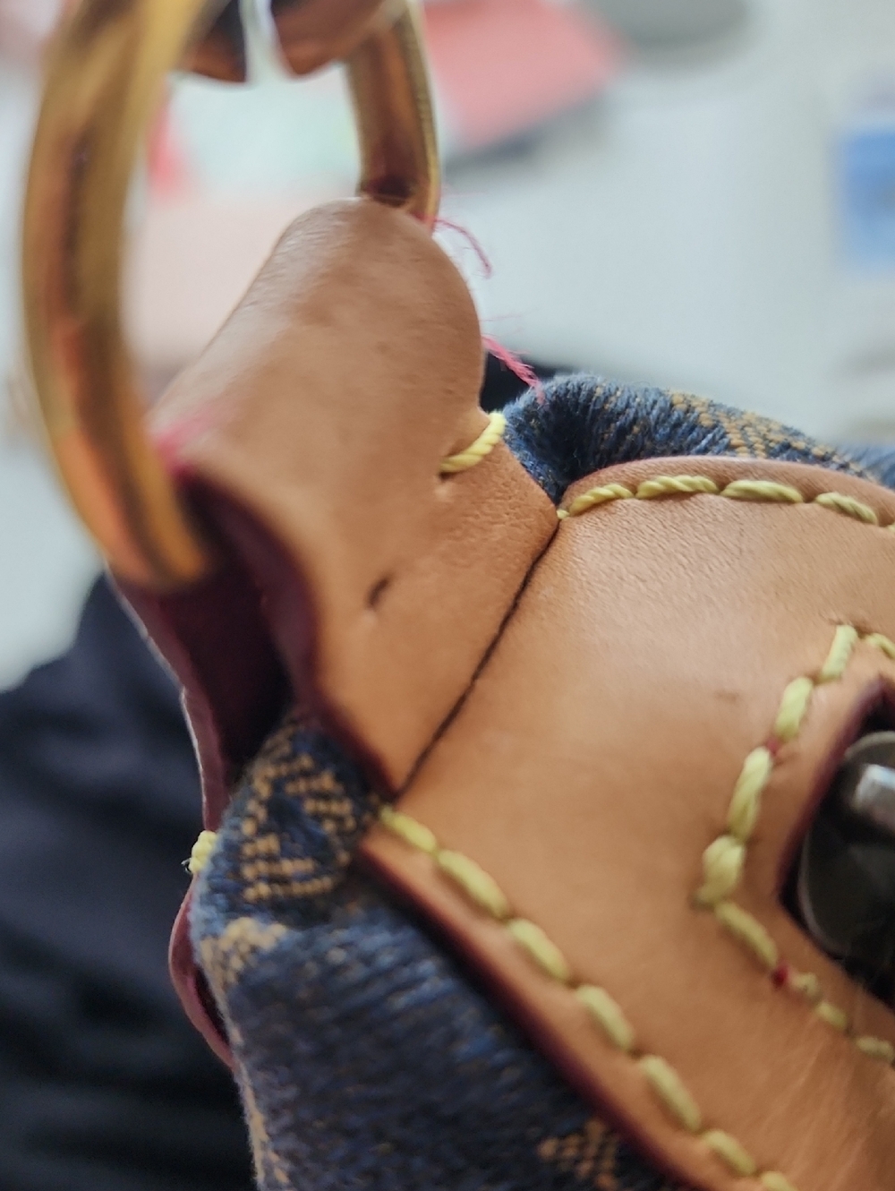 Dooney & Bourke Denim Monogram Hobo - Picture 11 of 11